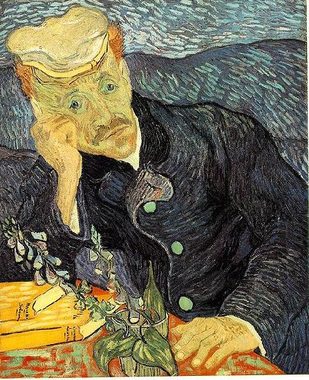 Vincent Van Gogh Portrait of Dr Gachet oil painting image